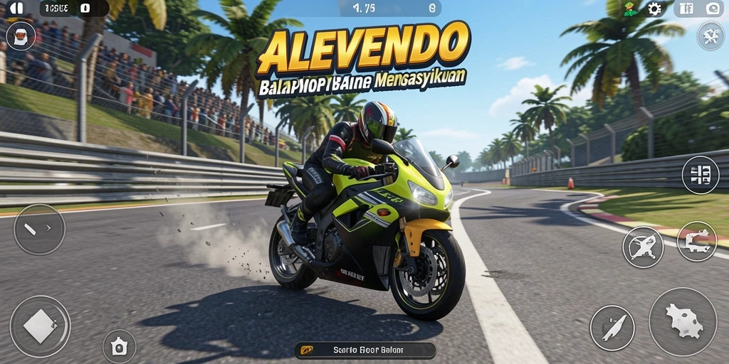 Gambaran gameplay ALEVENDO yang seru dan mendebarkan.