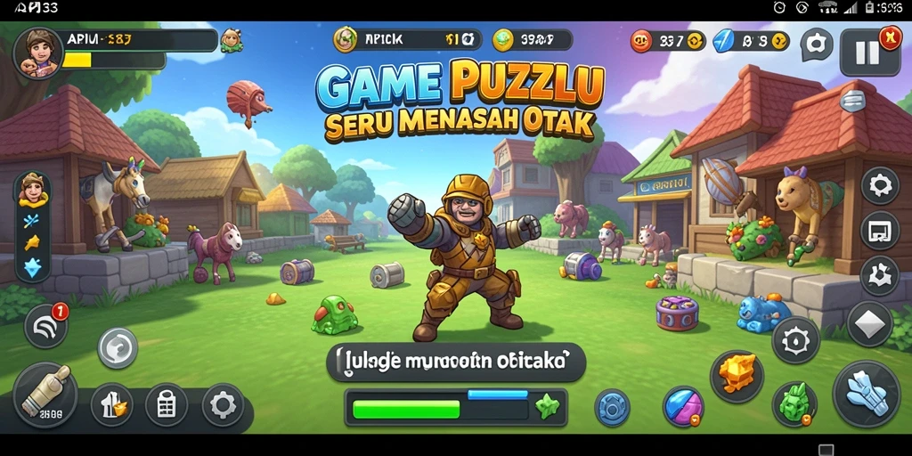 Tampilan gameplay API33 yang mengasyikkan dan menantang.