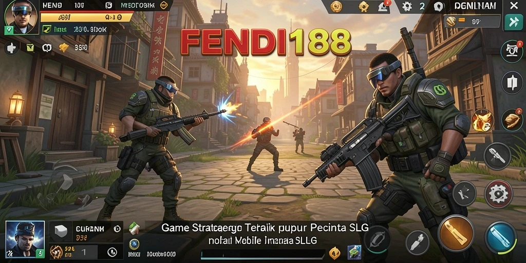 Tampilan permainan SLG FENDI188 yang strategis dan menarik.