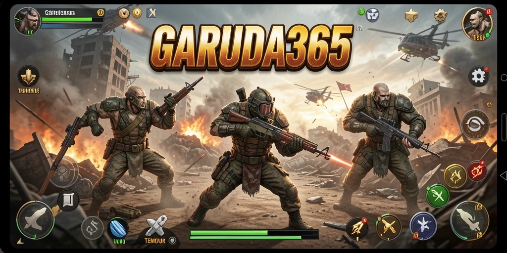 Gameplay Fighting yang seru dan menegangkan.