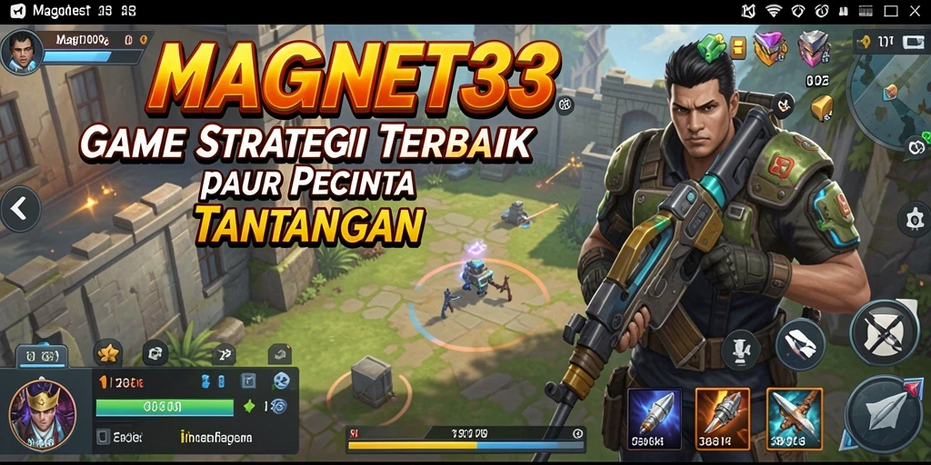 Tampilan gameplay <strong>MAGNET33</strong> yang strategis dan menarik.
