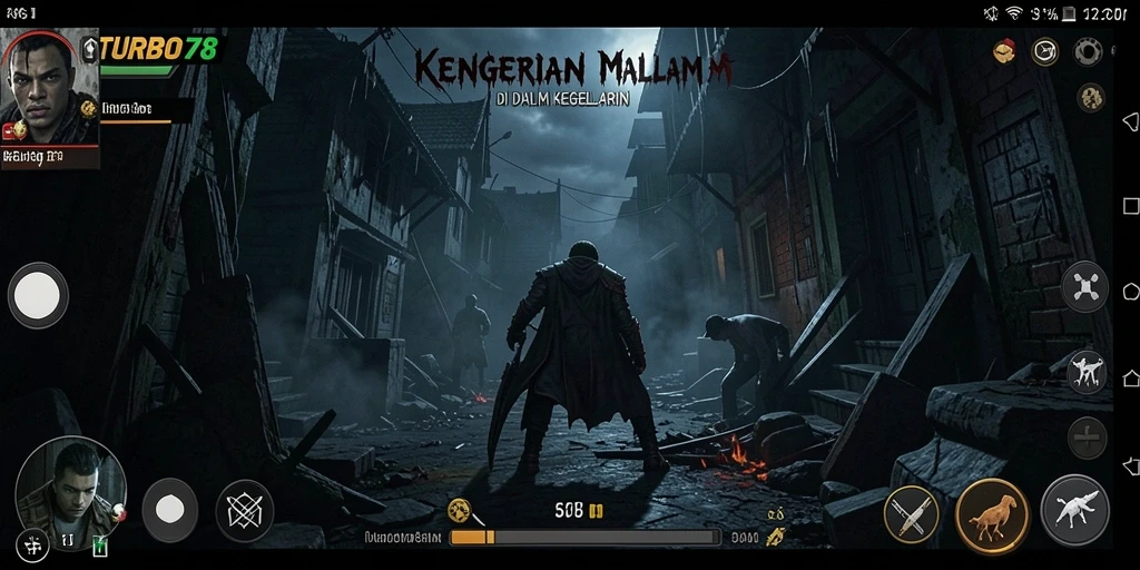 Gameplay menakutkan dengan suasana Horror yang mencekam.