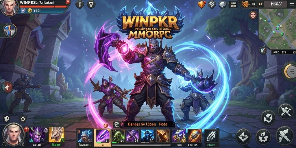 Gameplay menarik di dunia petualangan WINPKR.